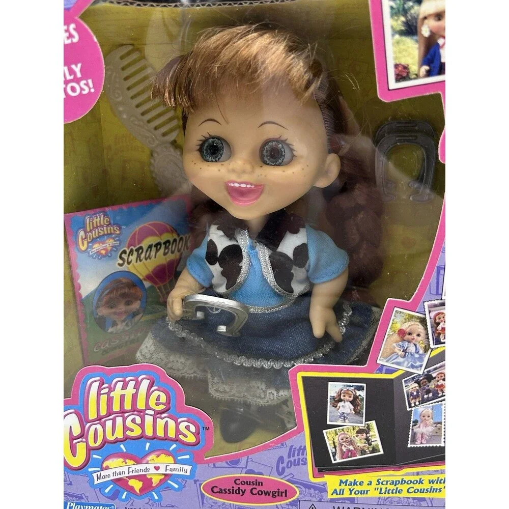 Vintage Playmates Little Cousins Doll 